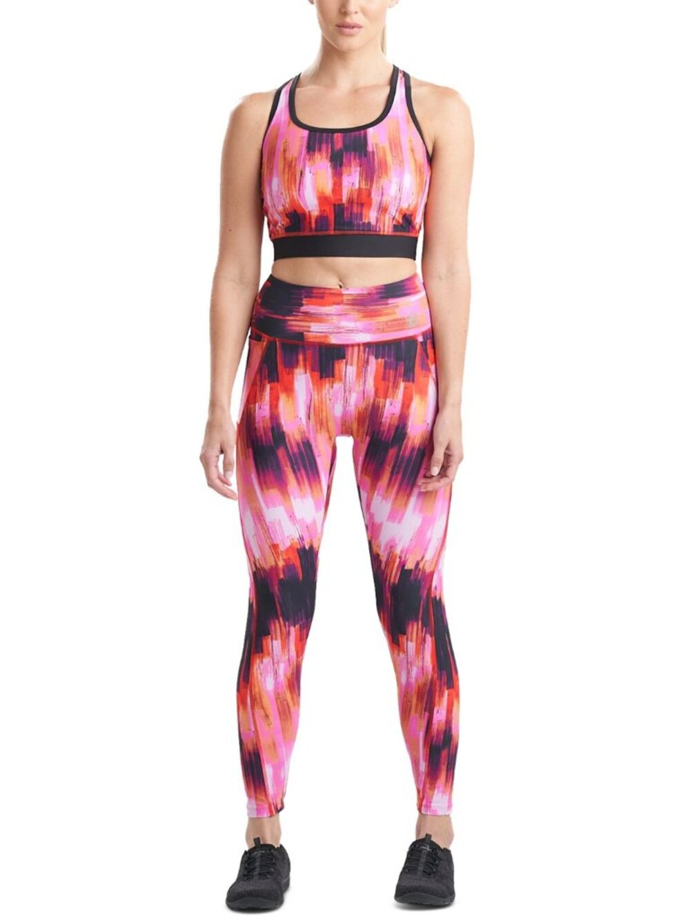 Natori Womens Printed Cropped Top